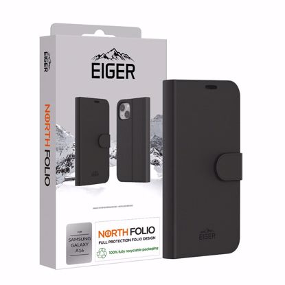 Picture of Eiger Eiger North Folio Case for Samsung Galaxy A16 in Black