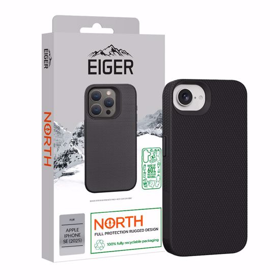 Picture of Eiger Eiger North Case GRS for iPhone 16e in Black